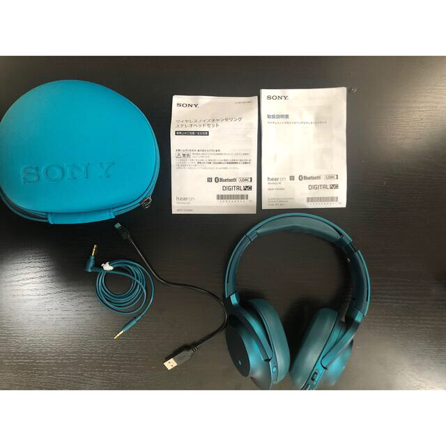 SONY(ソニー)のソニー　ヘッドセット　SONY h.ear MDR-100ABN スマホ/家電/カメラのオーディオ機器(ヘッドフォン/イヤフォン)の商品写真