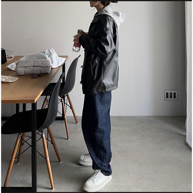専用です☆【新品未使用】FASHIRU ワイドテーパードデニム size1 高