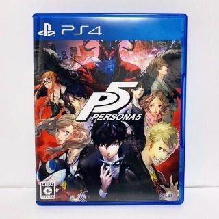 プレイステーション4(PlayStation4)の美品 ペルソナ５ PS4(家庭用ゲームソフト)