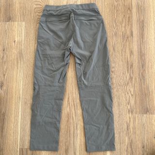 lululemon - ルルレモン ライトグレーストレッチパンツ ユニセックスの