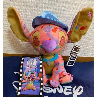 スティッチ(STITCH)のスティッチ  ポカホンタス　ぬいぐるみ　ピンバッジ(ぬいぐるみ)