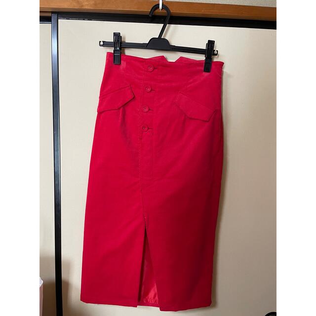REDYAZEL(レディアゼル)のREDYAZEL レディアゼル スリットスカート Mサイズ レディースのスカート(ひざ丈スカート)の商品写真