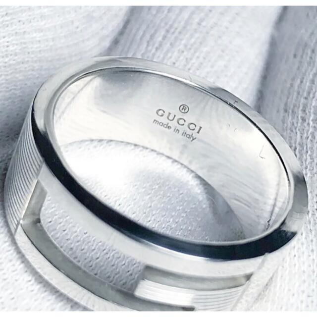 Gucci(グッチ)の美品　GUCCI 指輪　18号 メンズのアクセサリー(リング(指輪))の商品写真