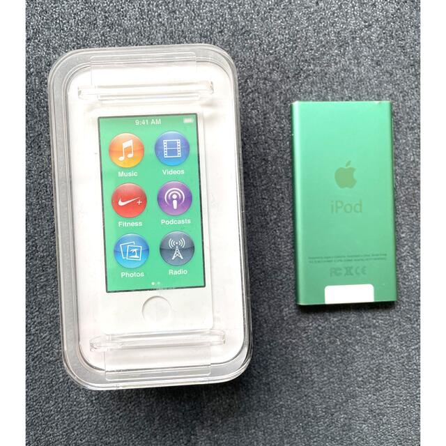 美品 ipodnano 16GB グリーン 第7世代みんと