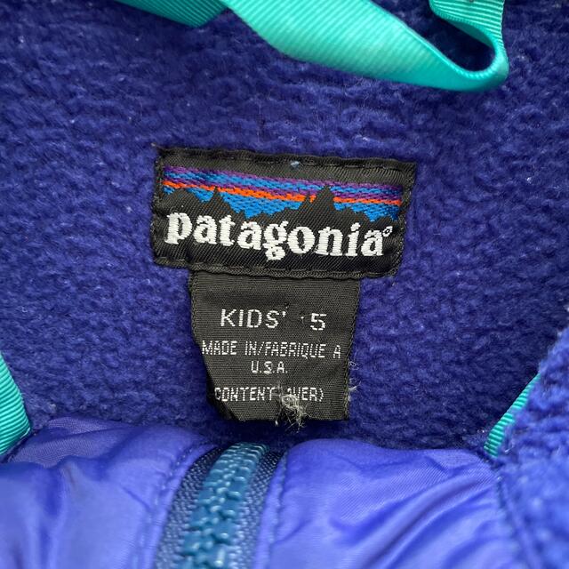 patagonia(パタゴニア)のpatagonia パタゴニア キッズ 雪なしタグ フリース フルジップ ジャケ キッズ/ベビー/マタニティのキッズ服男の子用(90cm~)(ジャケット/上着)の商品写真