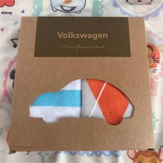 フォルクスワーゲン(Volkswagen)のフォルクスワーゲン非売品オリジナルマイクロファイバーミニタオル2枚組(ノベルティグッズ)