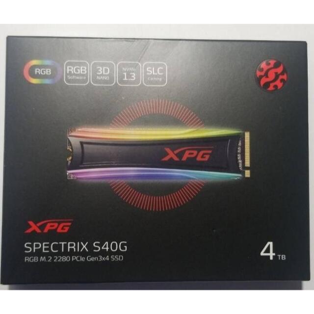 SSD 4TB M.2シリーズ ADATA XPG S40G