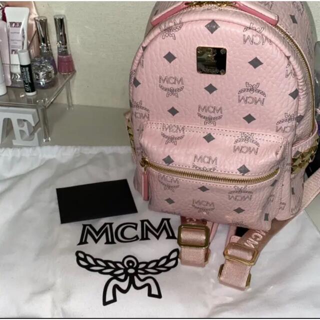 最新な パウダーピンク ✩.*˚MCMリュック - リュック/バックパック 最新な パウダーピンク ✩.*˚MCMリュック - リュック/バックパック