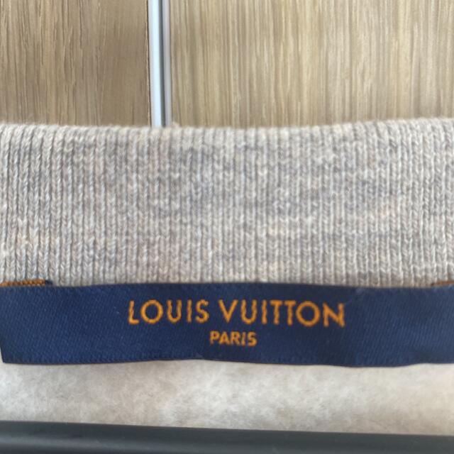 LOUIS VUITTON LV ロゴパッチ トレーナー