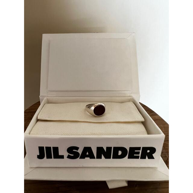 JIL SANDER　ジルサンダー　リング　オニキス