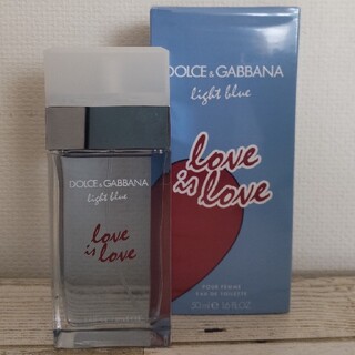 ドルチェアンドガッバーナ(DOLCE&GABBANA)のDolce&Gabbana ライトブルー Love is Love 限定品(ユニセックス)