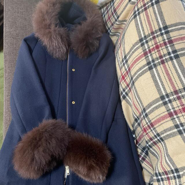 MIIA(ミーア)のMIIA 5wayフォックスファーコート レディースのジャケット/アウター(毛皮/ファーコート)の商品写真