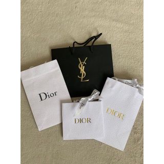 クリスチャンディオール(Christian Dior)のデパコス　紙袋　ディオール、サンローラン(ショップ袋)