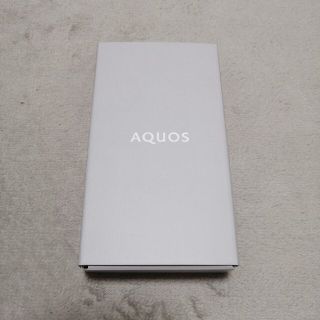 シャープ(SHARP)のAQUOS sense6 128GB シルバー 新品未使用(スマートフォン本体)