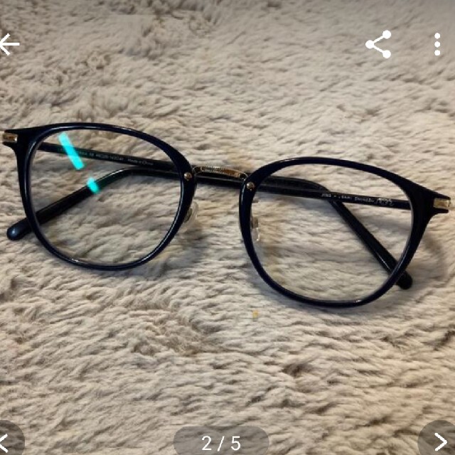 JINS(ジンズ)のJINSイガリシノブさんのコラボ眼鏡(度なし) レディースのファッション小物(サングラス/メガネ)の商品写真