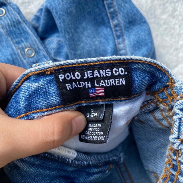 POLO RALPH LAUREN(ポロラルフローレン)のラルフローレン パンツ 70センチ ベビー デニム かわいい 服 ブランド キッズ/ベビー/マタニティのベビー服(~85cm)(パンツ)の商品写真