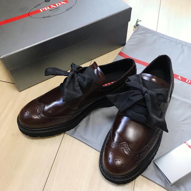 【PRADA】新品　ローファー　シューズレディース