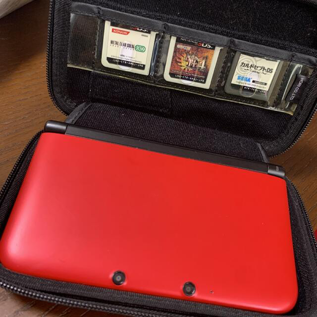 ニンテンドー3DS LL レッド×ブラック3DS