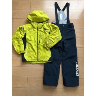 デサント(DESCENTE)のデサント★ジュニアスキーウェア上下セット【150cm】(ウエア)