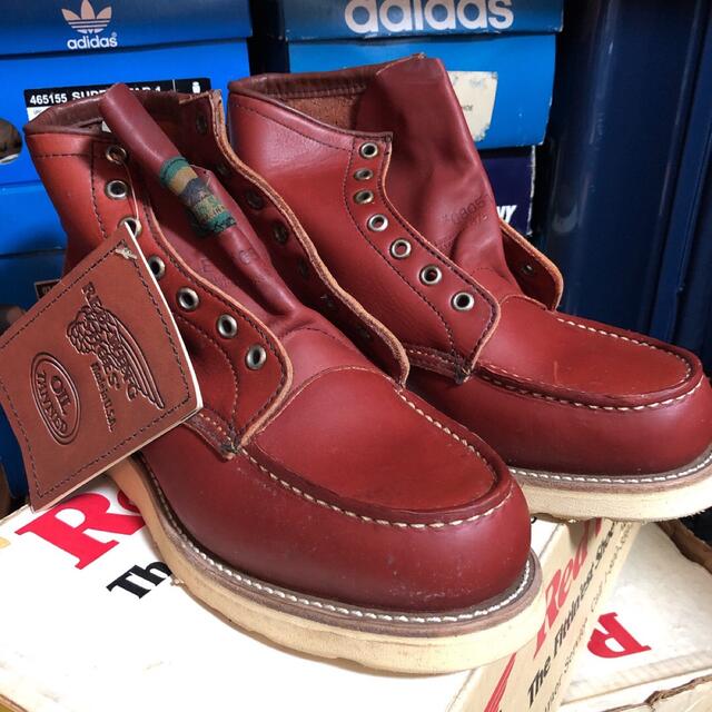 グリーン・ホワイト系 完成品♪ RED WING 限定販売 スリッパ