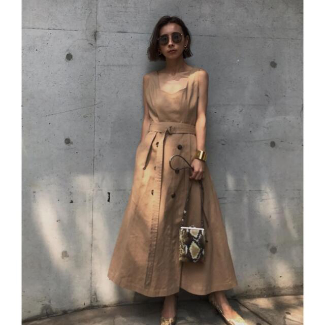 Ameri VINTAGE - 【AMERI】トレンチレイヤードドレス 新品未使用の通販