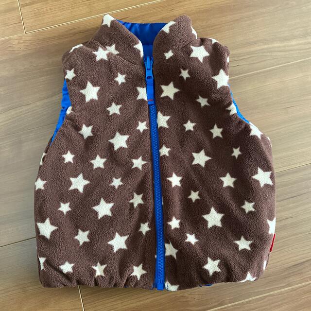 ホットビスケッツ　HOTBISCUITS リバーシブルベスト　未使用 キッズ/ベビー/マタニティのキッズ服男の子用(90cm~)(ジャケット/上着)の商品写真