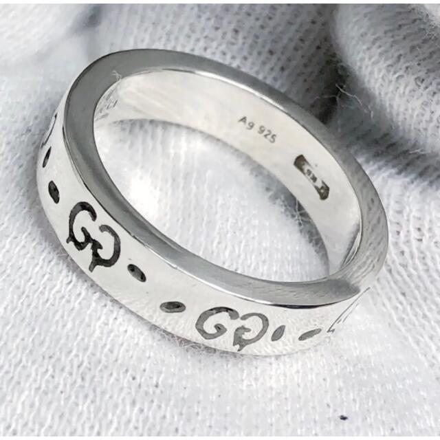 ピカになっ Gucci - 美品 GUCCI 指輪 ゴーストリング 8号の通販 by