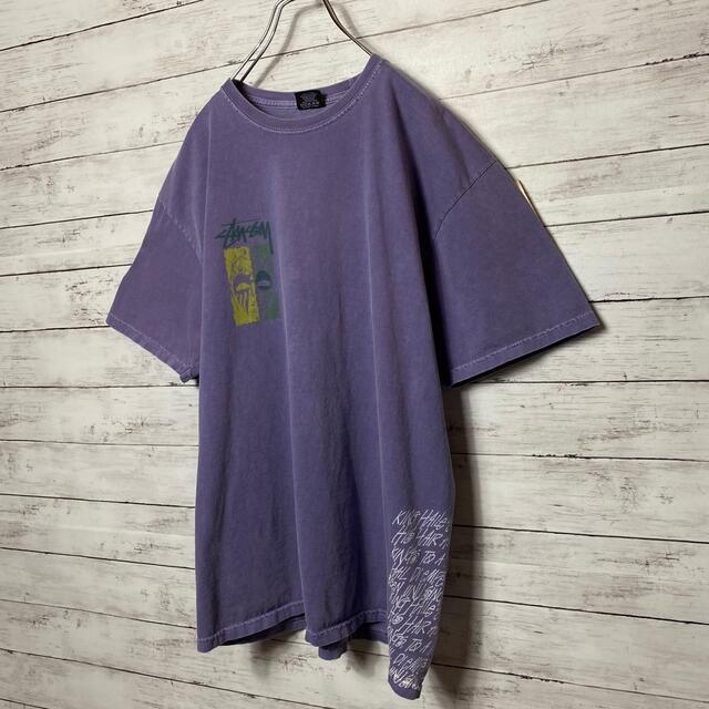 STUSSY(ステューシー)の【メキシコ製】ステューシー　バックプリント　ビックサイズ　Tシャツ　入手困難 メンズのトップス(Tシャツ/カットソー(半袖/袖なし))の商品写真