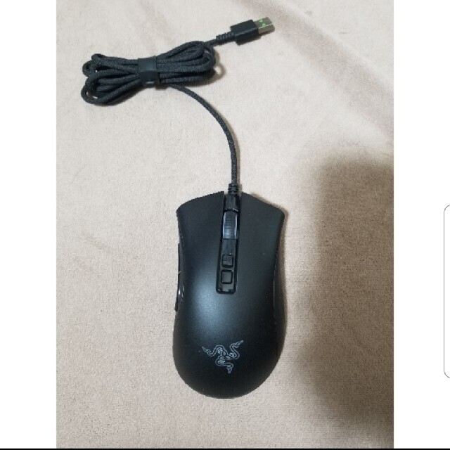 LAZER(レイザー)のRazer ゲーミングマウス DEATHADDER V2 スマホ/家電/カメラのPC/タブレット(PC周辺機器)の商品写真