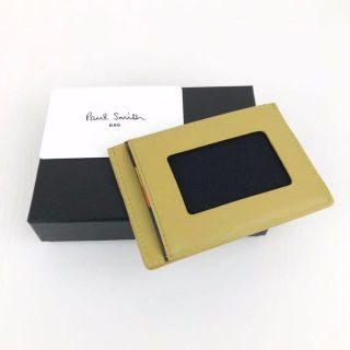 ポールスミス(Paul Smith)の新品 Paul Smith ポールスミス パスケース 定期入れ カード入れ 黄色(名刺入れ/定期入れ)