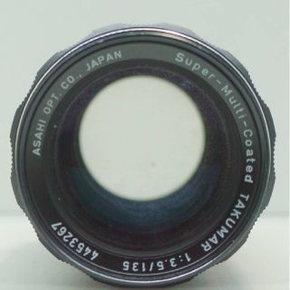 ペンタックス(PENTAX)のAsahi opt. TAKUMAR 135mm F3.5(レンズ(単焦点))