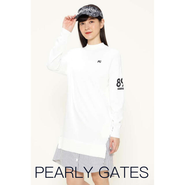 ☆新品☆【PEARLY GATES】シャツワンピース-