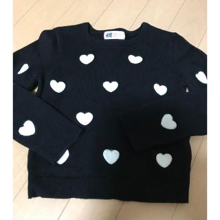 エイチアンドエム(H&M)のH＆M  女の子  ニット     100~110  美品(ニット)