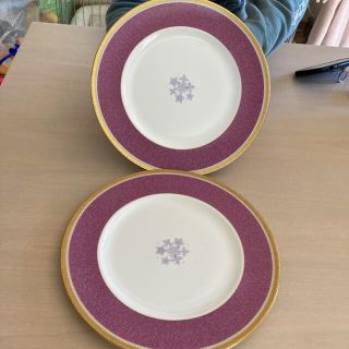 ウェッジウッド(WEDGWOOD)のウェッジウッド　アメジストPL27cm 2点(食器)