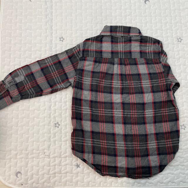 babyGAP(ベビーギャップ)のベビーギャップ　 チェックシャツ　100cm キッズ/ベビー/マタニティのキッズ服男の子用(90cm~)(ブラウス)の商品写真