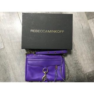 レベッカミンコフ(Rebecca Minkoff)のレベッカミンコフ　ショルダーバッグ　パープル(ショルダーバッグ)