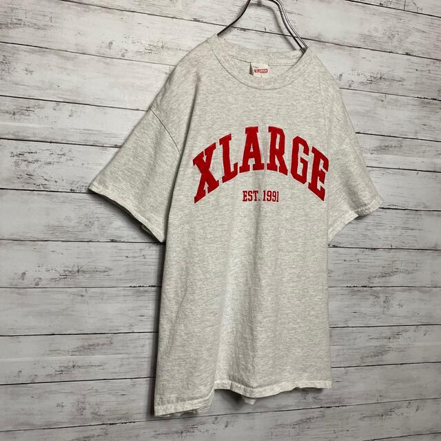 XLARGE(エクストララージ)の【希少デザイン】エクストララージ　フェルトアーチロゴ　ビックサイズ　Tシャツ メンズのトップス(Tシャツ/カットソー(半袖/袖なし))の商品写真