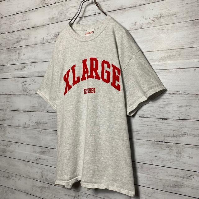 XLARGE(エクストララージ)の【希少デザイン】エクストララージ　フェルトアーチロゴ　ビックサイズ　Tシャツ メンズのトップス(Tシャツ/カットソー(半袖/袖なし))の商品写真