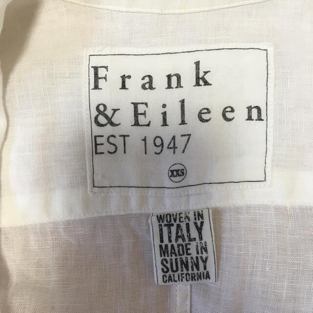 Frank&Eileen(フランクアンドアイリーン)のフランクアンドアイリーン リネンシャツ オフホワイト レディースのトップス(シャツ/ブラウス(長袖/七分))の商品写真