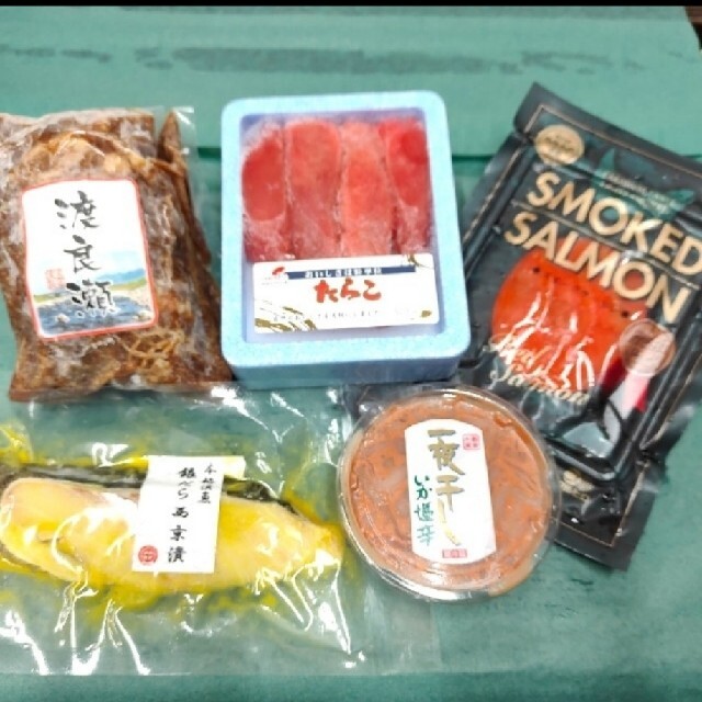 市場の晩酌セット5種 食品/飲料/酒の食品(魚介)の商品写真