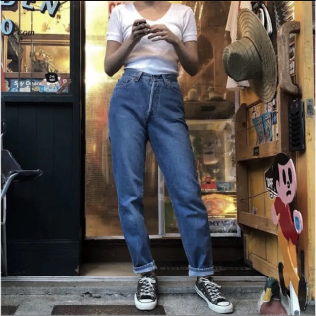 90s 米国製 Levi's リーバイス 17501 501 デニム ハイライズ