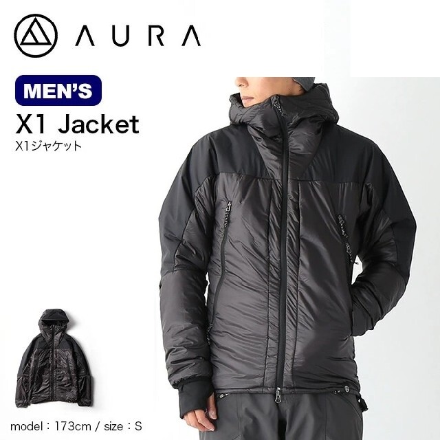 AURA X1 JACKET ダウンジャケット 中綿ジャケット AURA X1 JACKET ダウンジャケット 中綿ジャケット