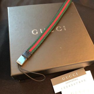 グッチ(Gucci)のGUCCI  ストラップ 未使用(ストラップ/イヤホンジャック)