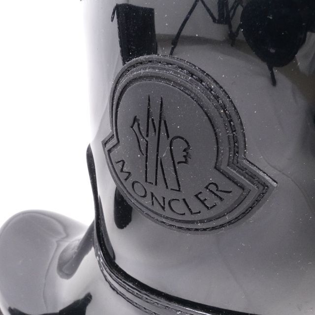 MONCLER(モンクレール)のMONCLER モンクレール　レインブーツ　レディース　ブラック レディースの靴/シューズ(レインブーツ/長靴)の商品写真