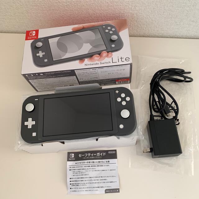 大人気新品 任天堂 スイッチ ライト グレー | badenbaden-net.com