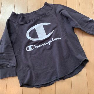 チャンピオン(Champion)の値下げ！Champion■ロンT■110■ダークグレー(Tシャツ/カットソー)