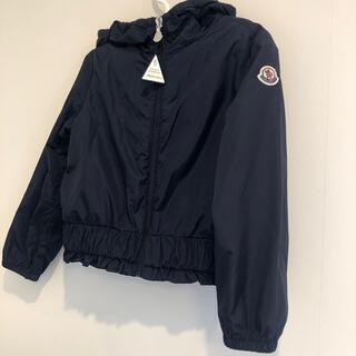 モンクレール(MONCLER)のモンクレールキッズ　ネイビージャケット　春物。三角タグ付き。(ジャケット/上着)