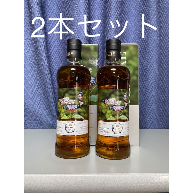 シングルモルト駒ヶ岳 アサギマダラの里 2021 700ml 2本セット 食品