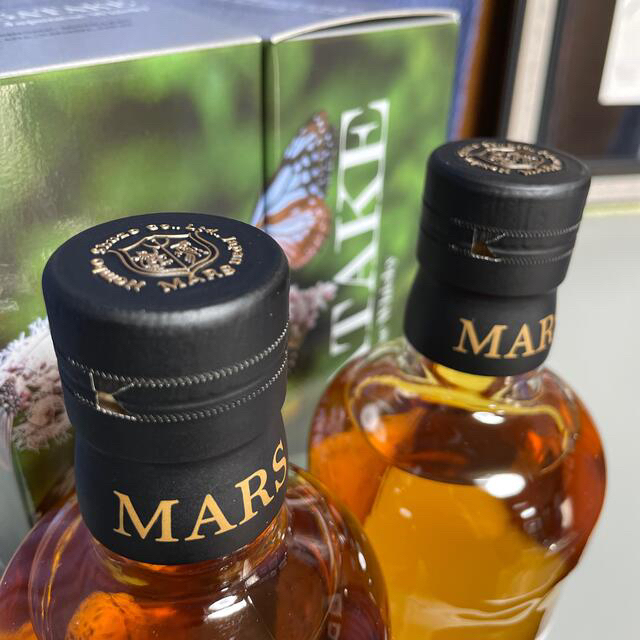 MARS(マース)のシングルモルト駒ヶ岳 アサギマダラの里 2021 700ml 2本セット 食品/飲料/酒の酒(ウイスキー)の商品写真