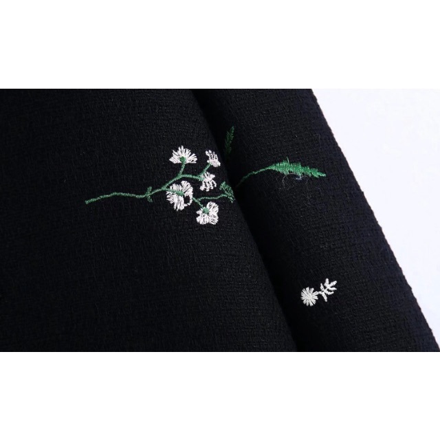 💝2月新作🍫7301◆エンブロイダリー 刺繍 花 ジャケット